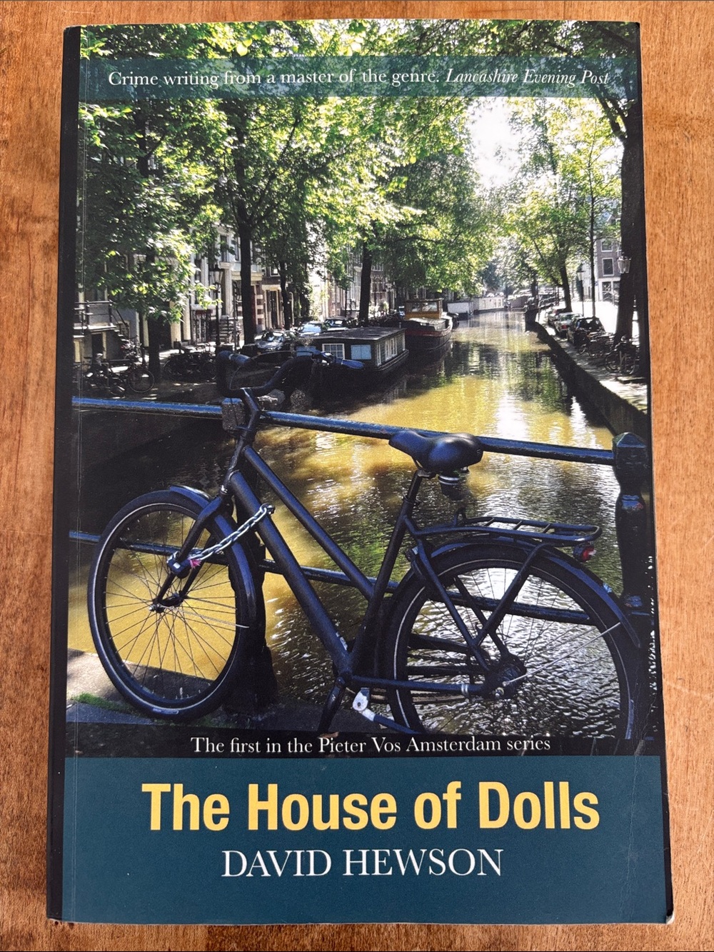 The House of Dolls by David Hewson 1st Pieter Vos Amsterdam Series Fiction Book
